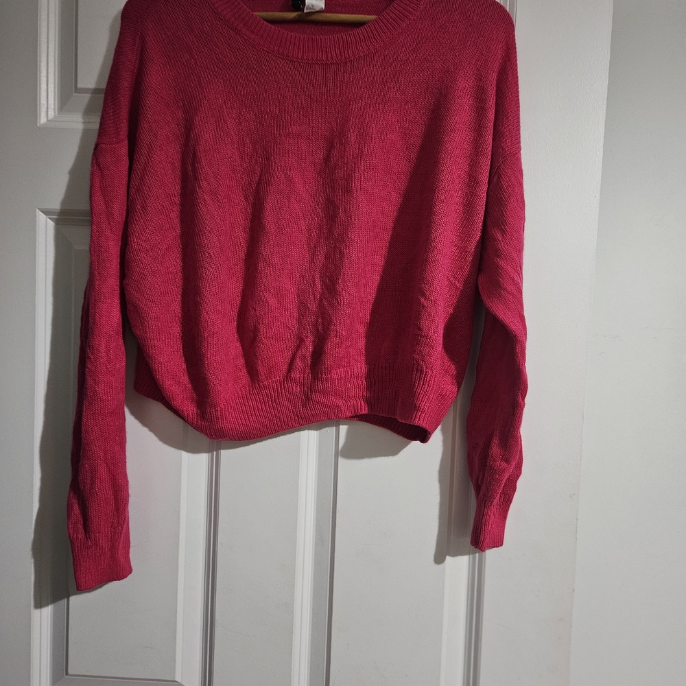 Divided Bright Pink Crew Neck Sweater